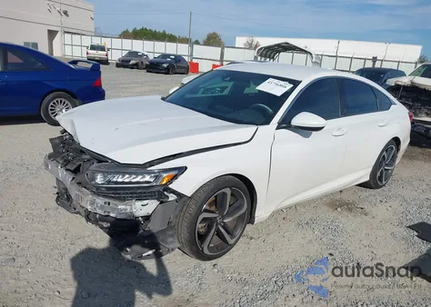 2019 Honda Accord Sport z USA, uszkodzony, nr VIN 1HGCV1F37KA139367